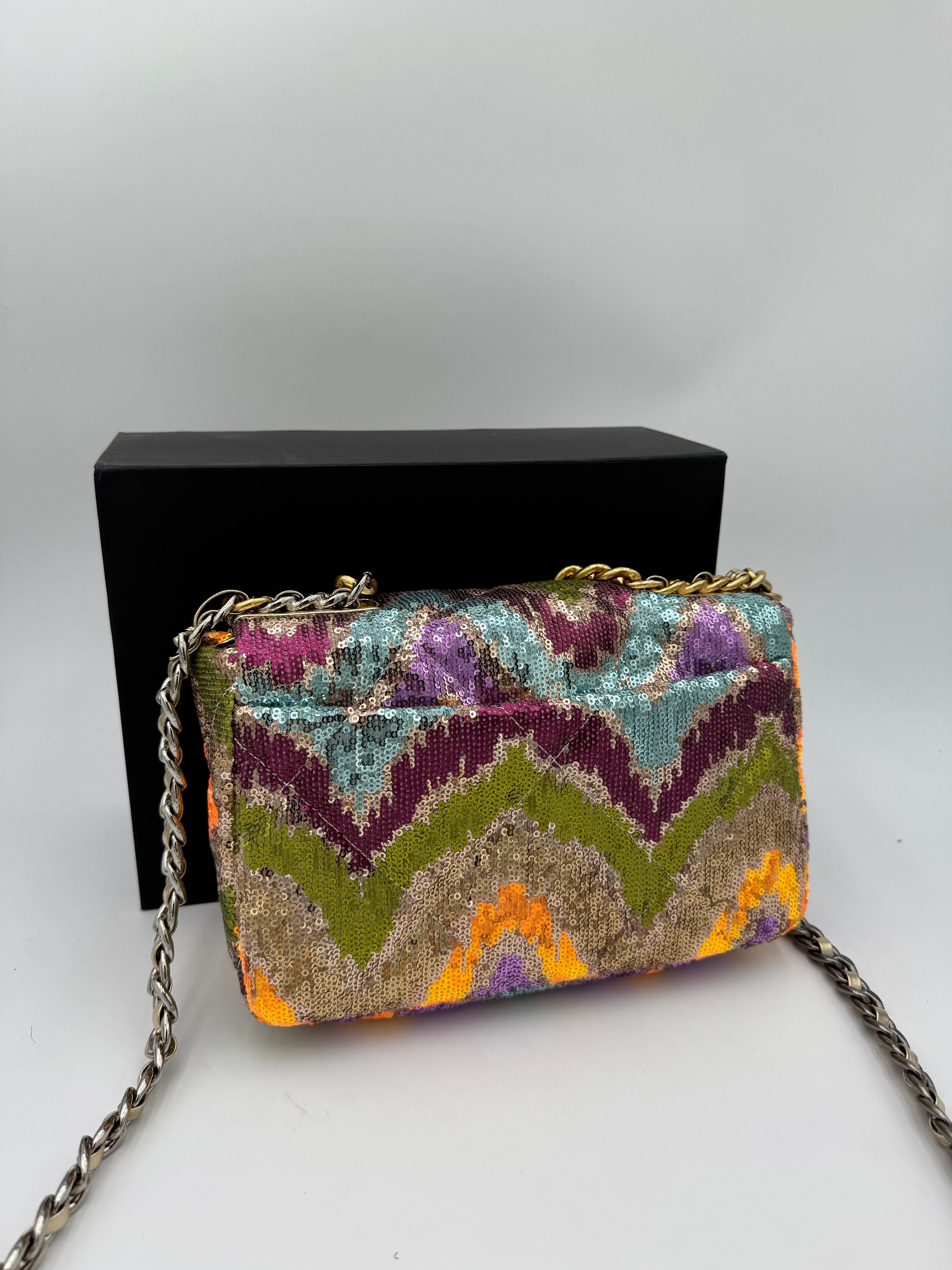 Borsa paillettes 25cm