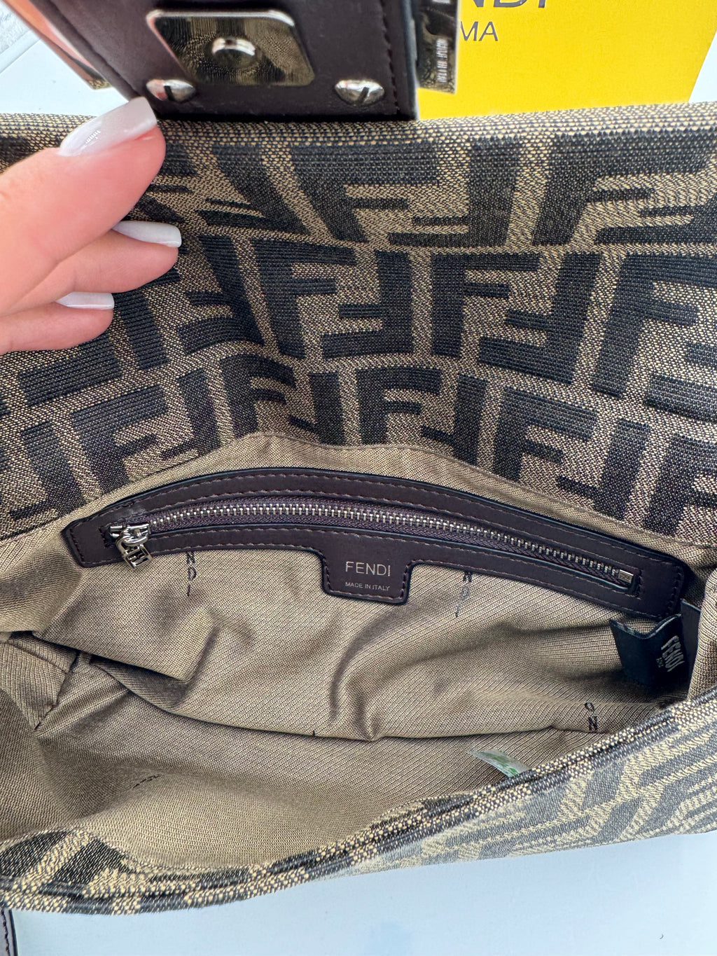 Borsa Focus argento 23cm