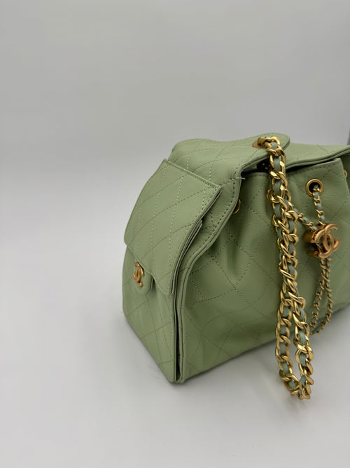 Borsa 25 cm verde menta