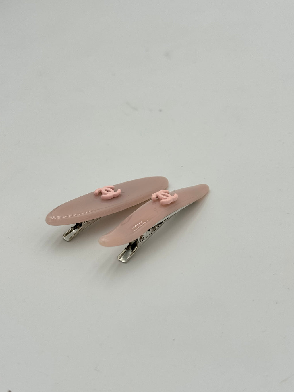 Coppia clip rosa