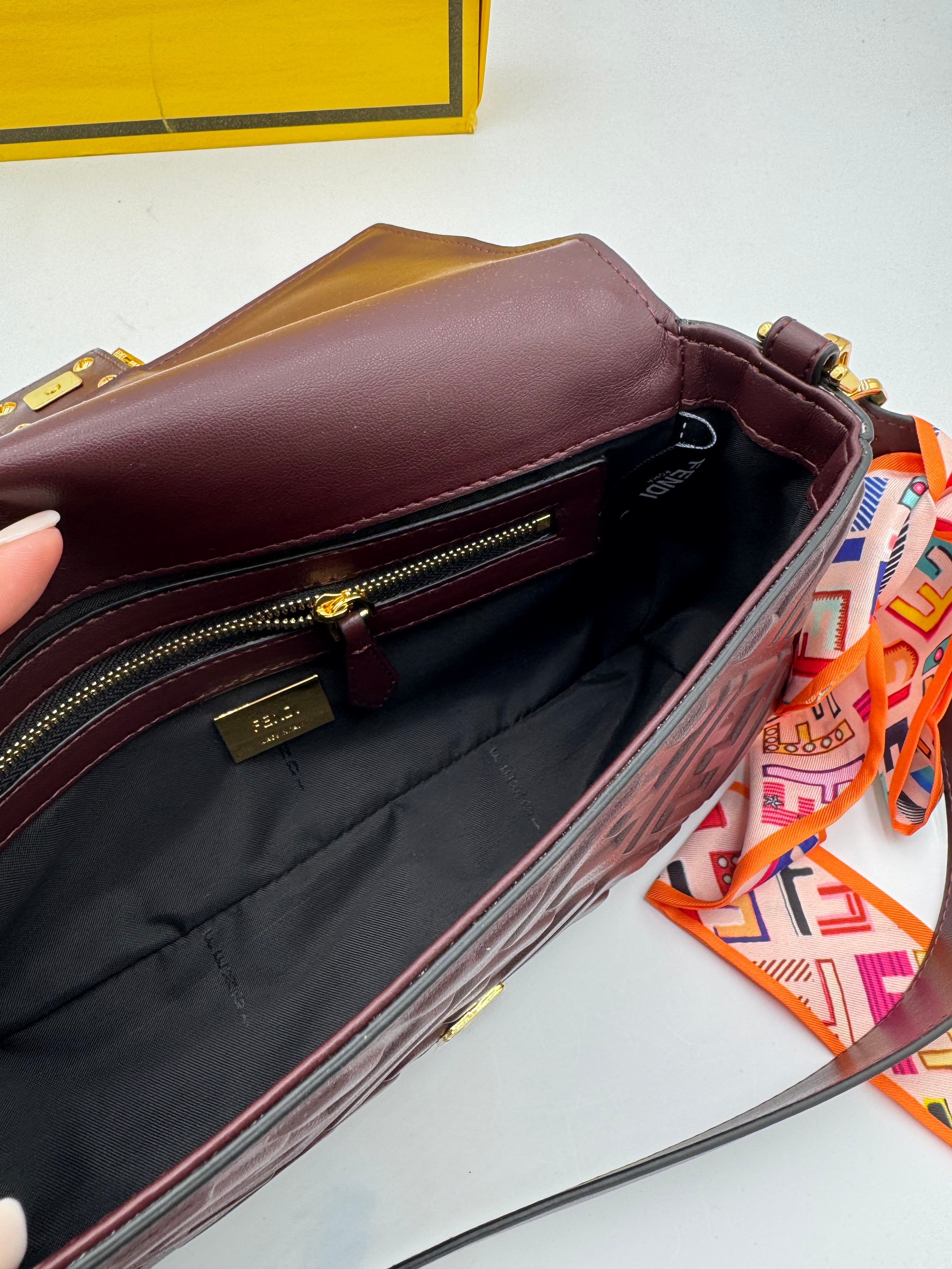 Borsa fey 25cm wine
