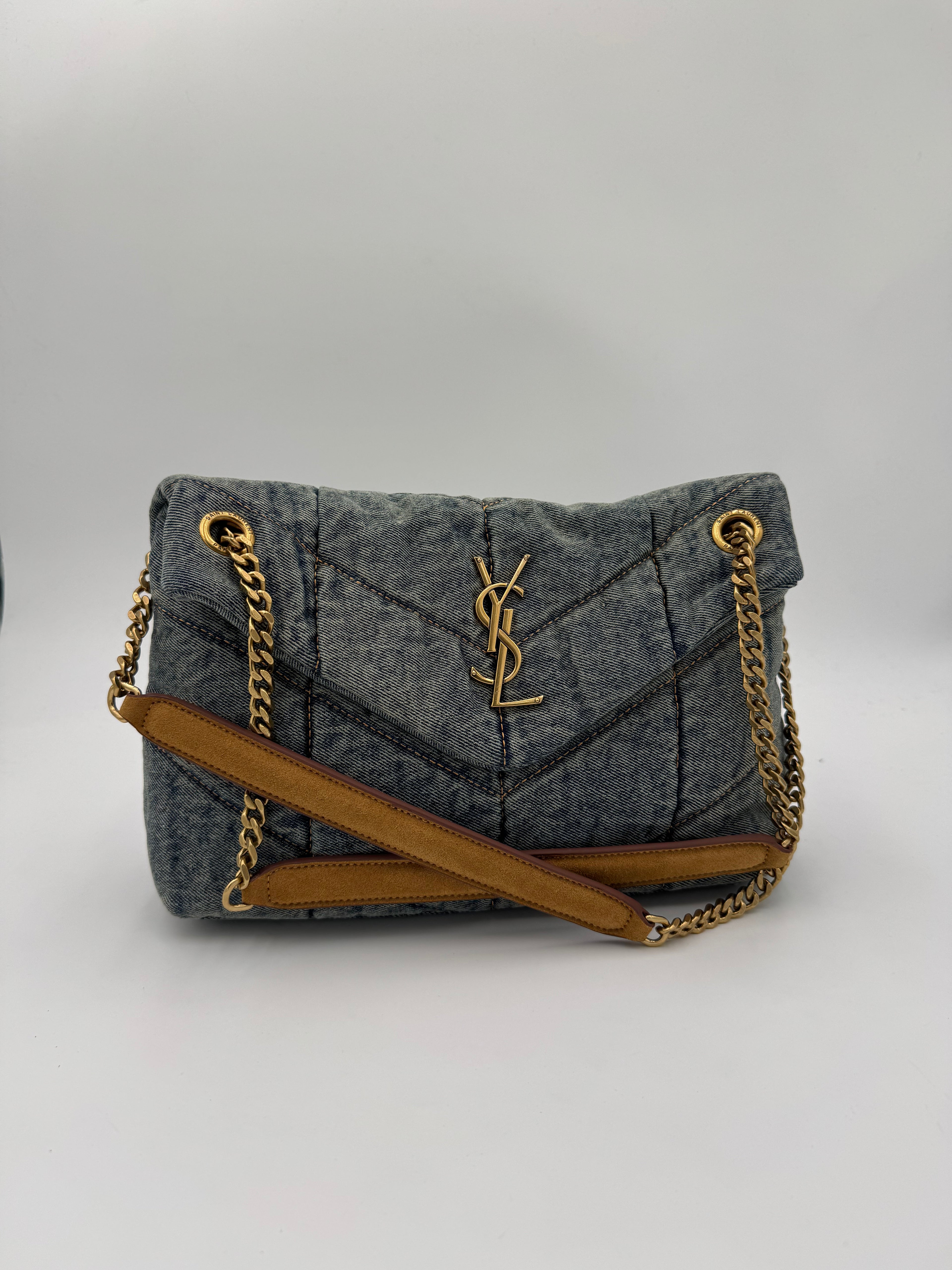 Borsa laury denim 28cm