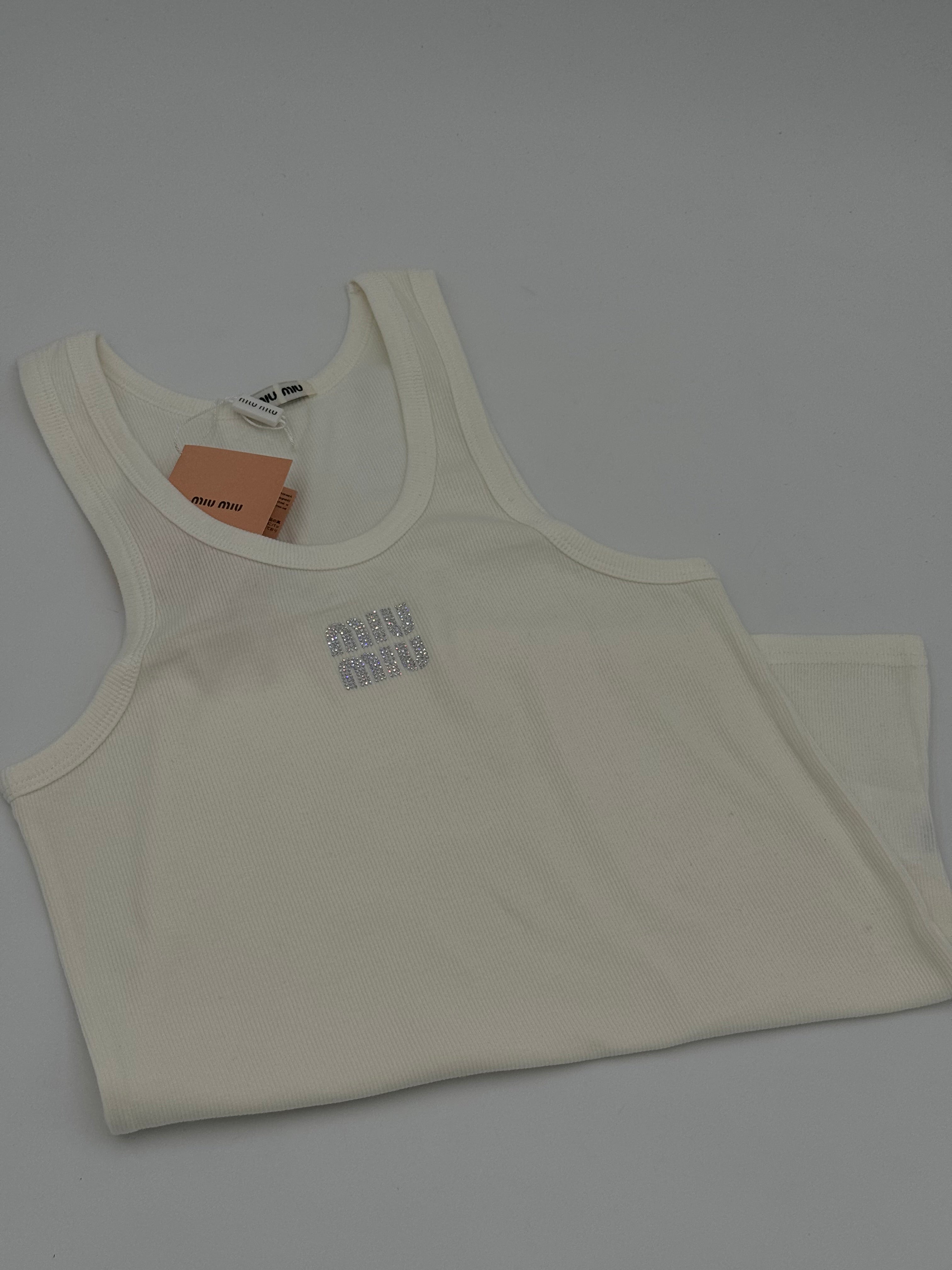 Canotta milly brilli white