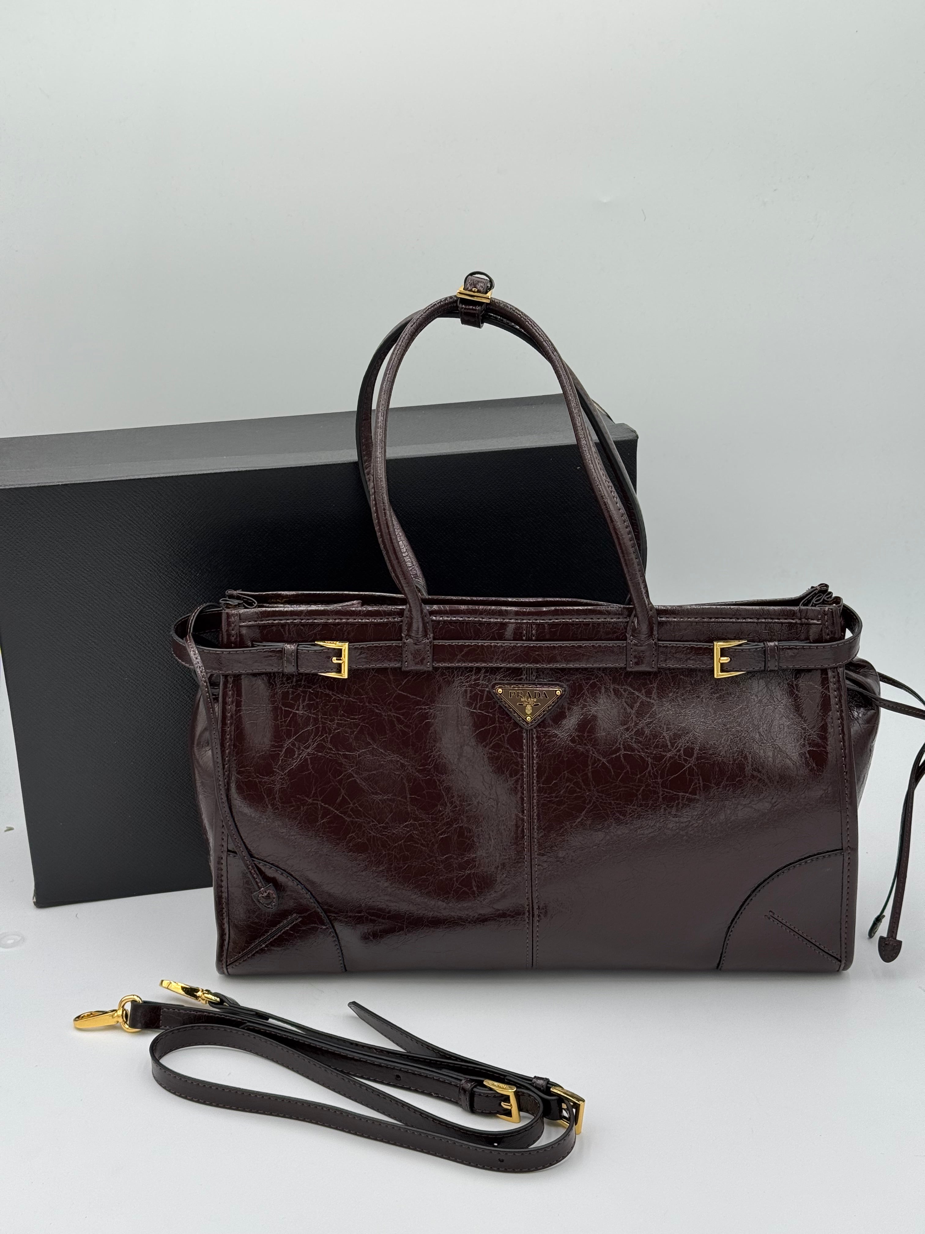 Borsa prd brown 35cm