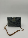 Borsa laury denim 22cm