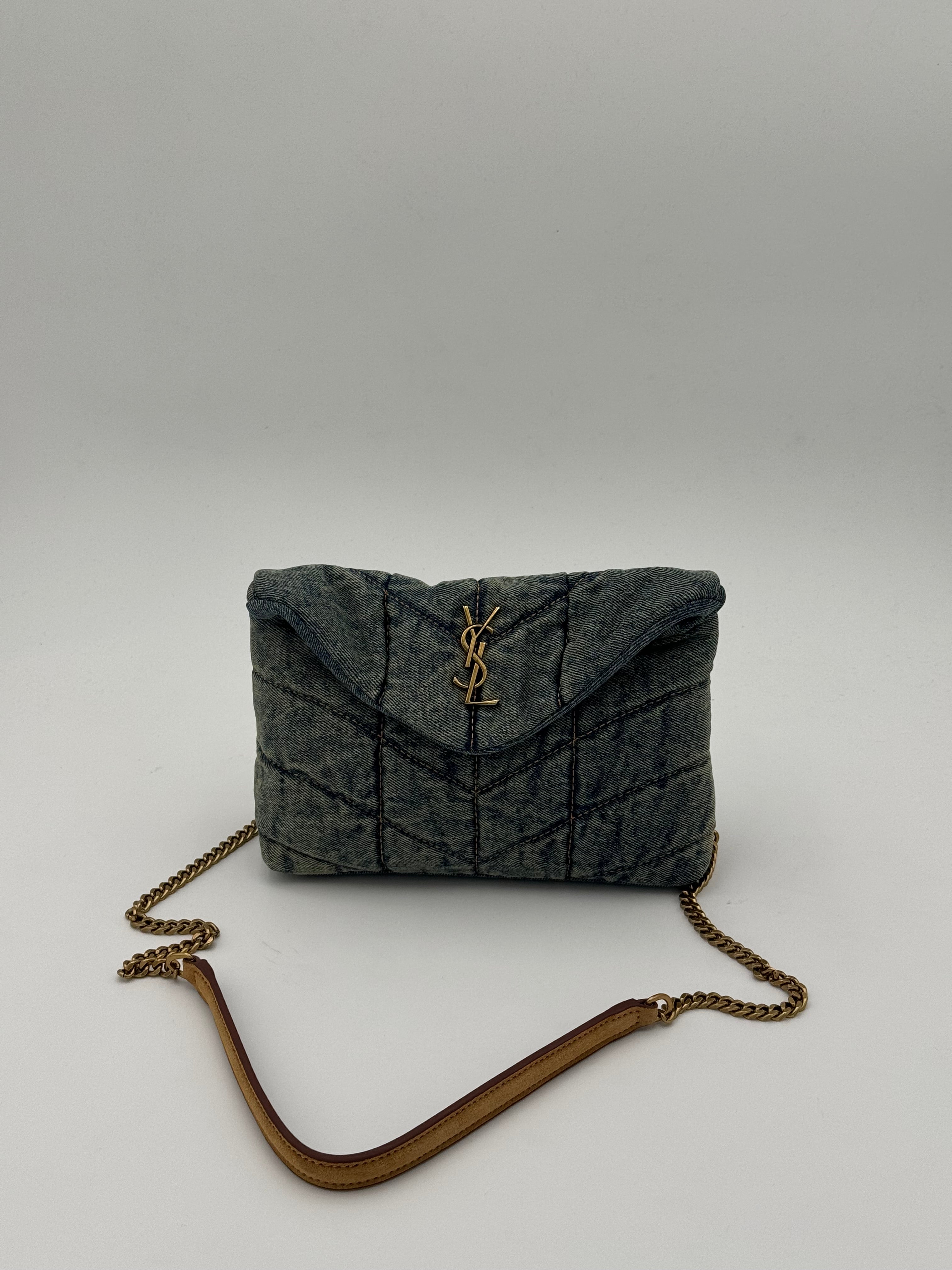 Borsa laury denim 22cm