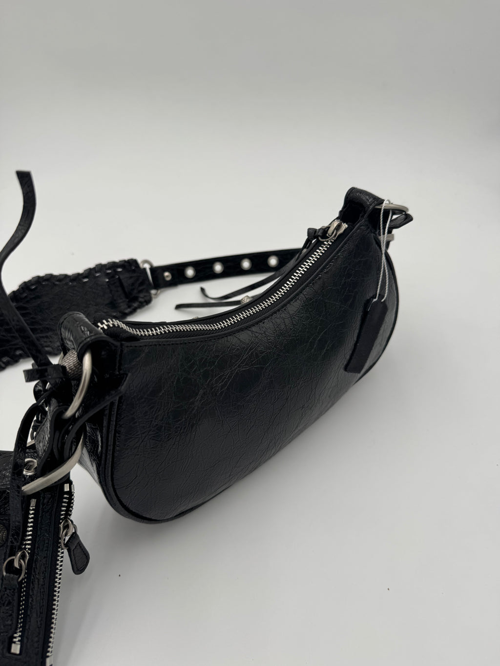 Borsa balen 23cm black/arg