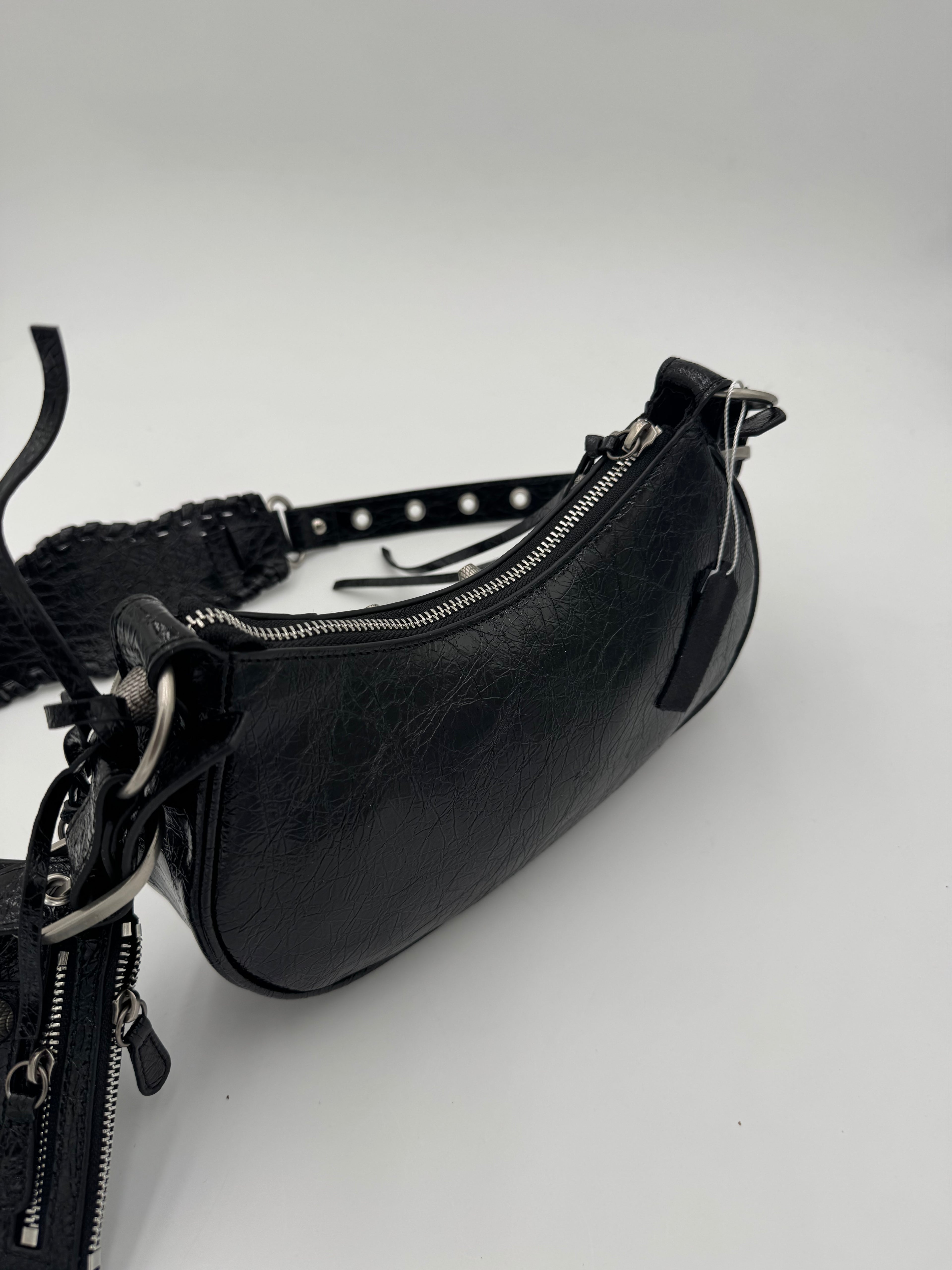 Borsa balen 23cm black/arg