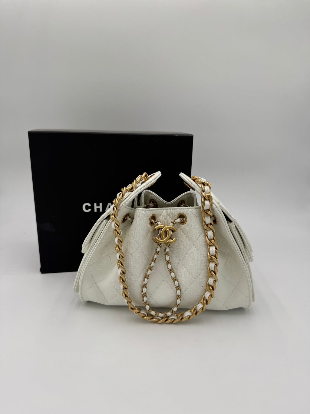 Borsa Chany white 22cm