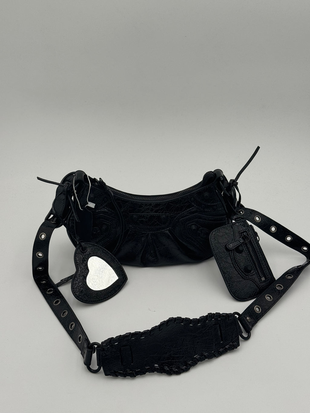 Borsa balen 23cm total black