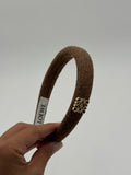 Cerchietto love brown