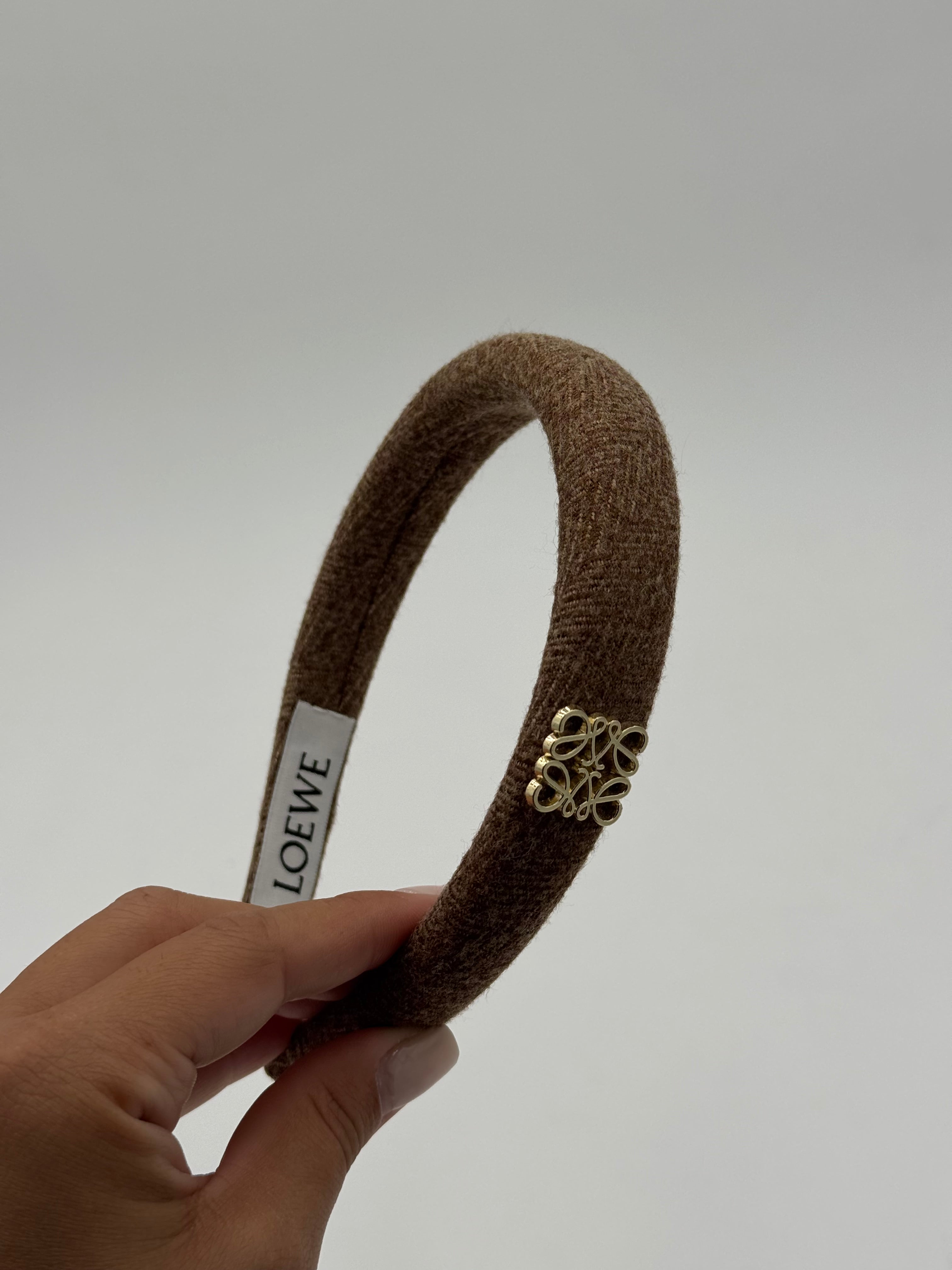 Cerchietto love brown