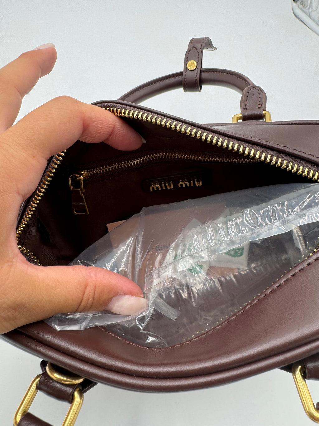 Borsa milly 23cm chocolate