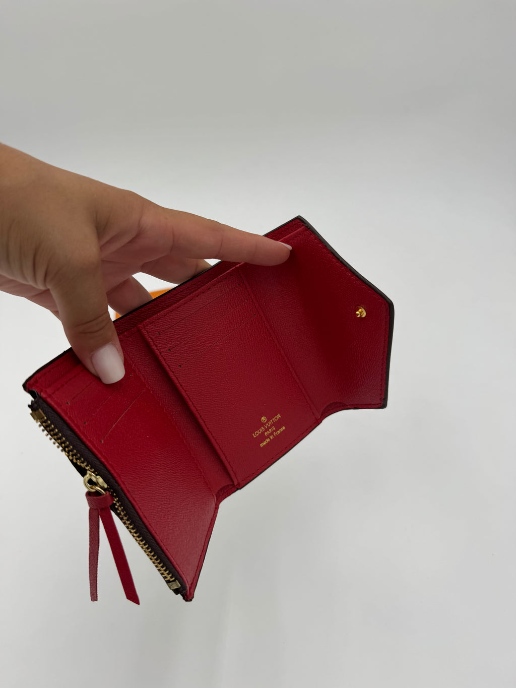 Mini portafoglio red
