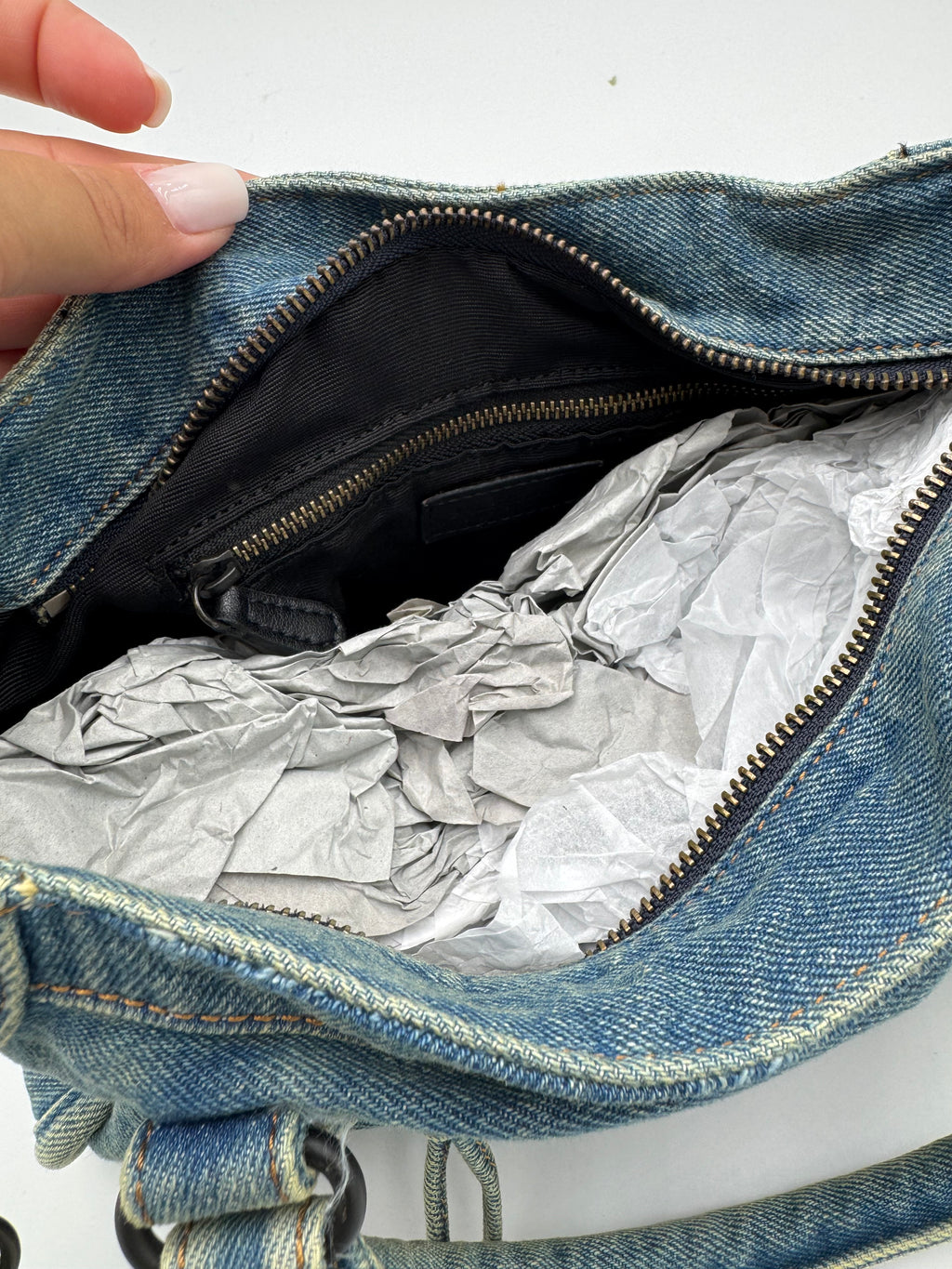Borsa bale denim 25cm