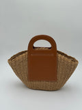 Borsa love paglia