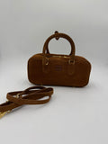 Borsa camoscio camel 25cm