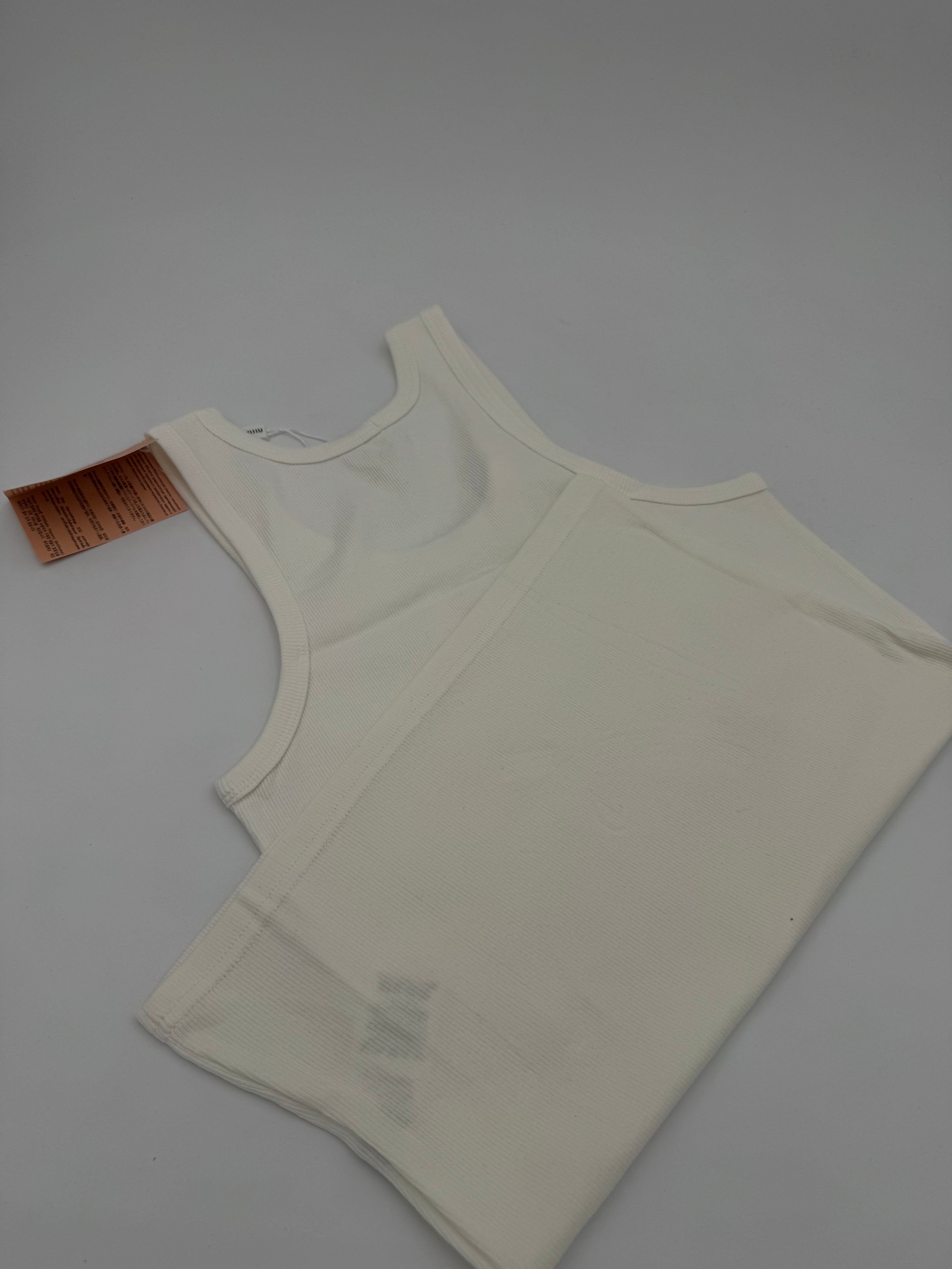 Canotta milly brilli white