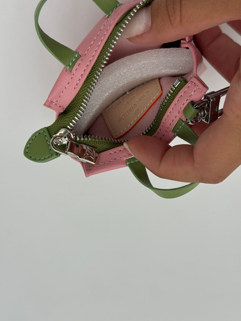 Charm/portachiavi bag pink