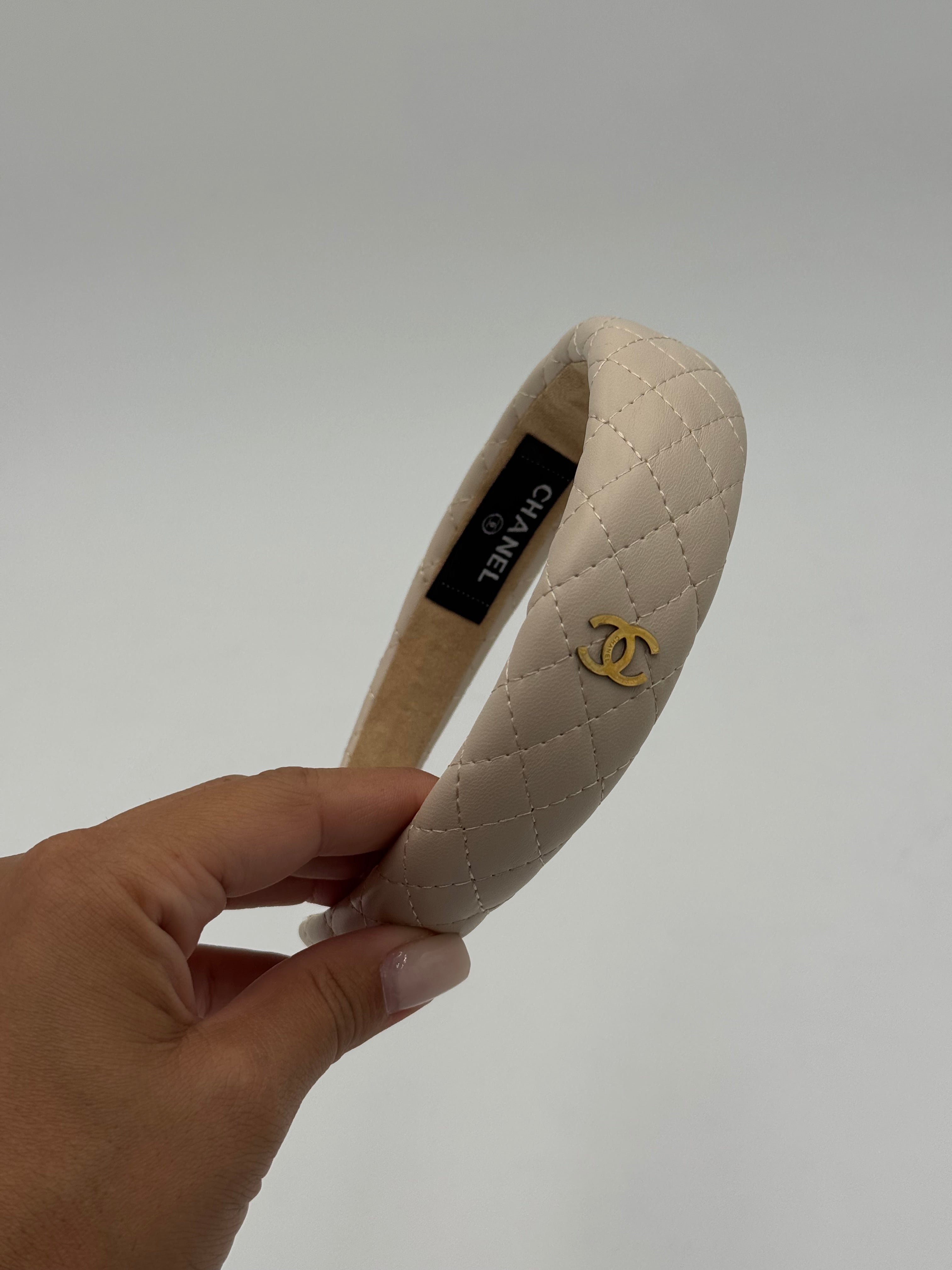Cerchietto cc beige