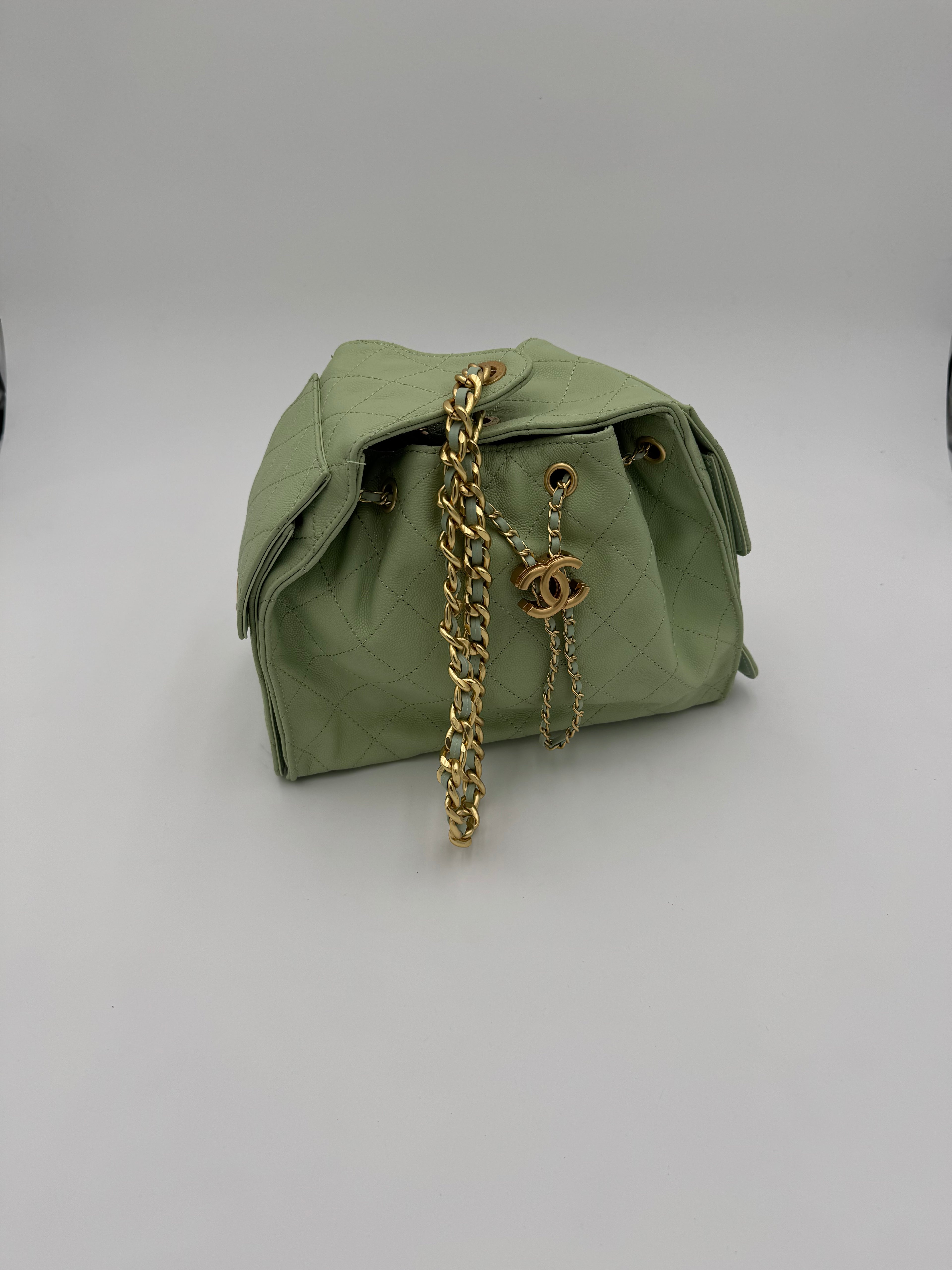 Borsa 25 cm verde menta