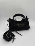 Borsa bale denim black 25cm