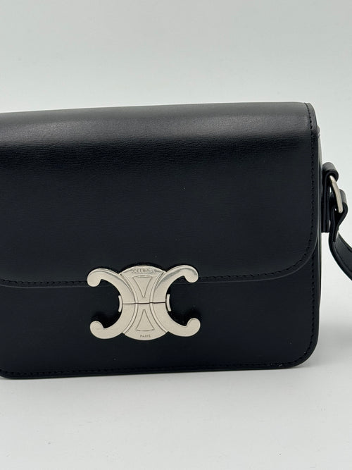 Borsa cely 20 cm argento