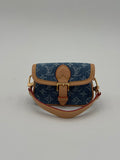 Charm/portachiavi denim bag