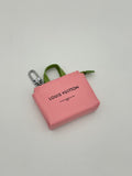Charm/portachiavi bag pink