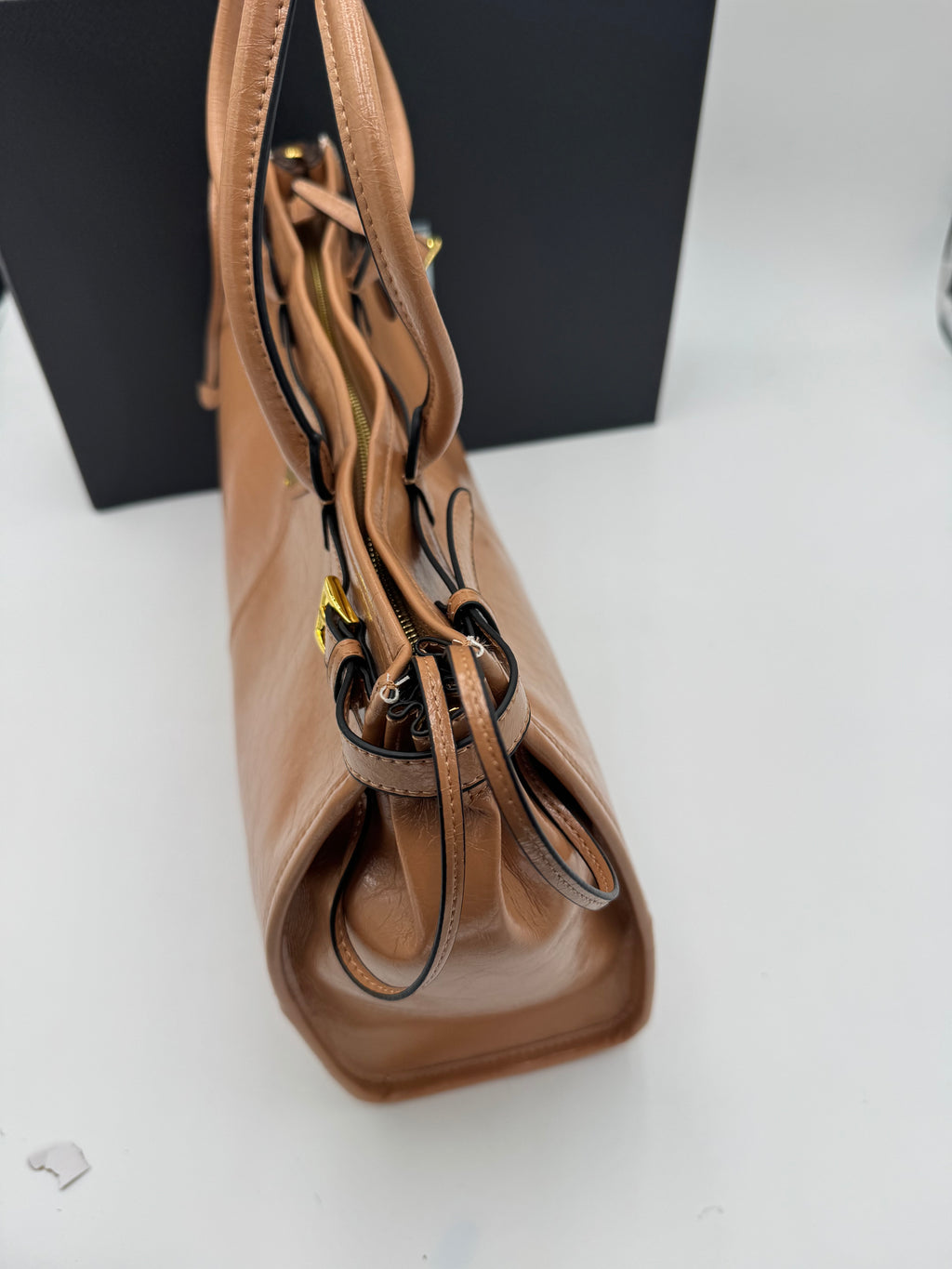 Borsa prd 35cm camel