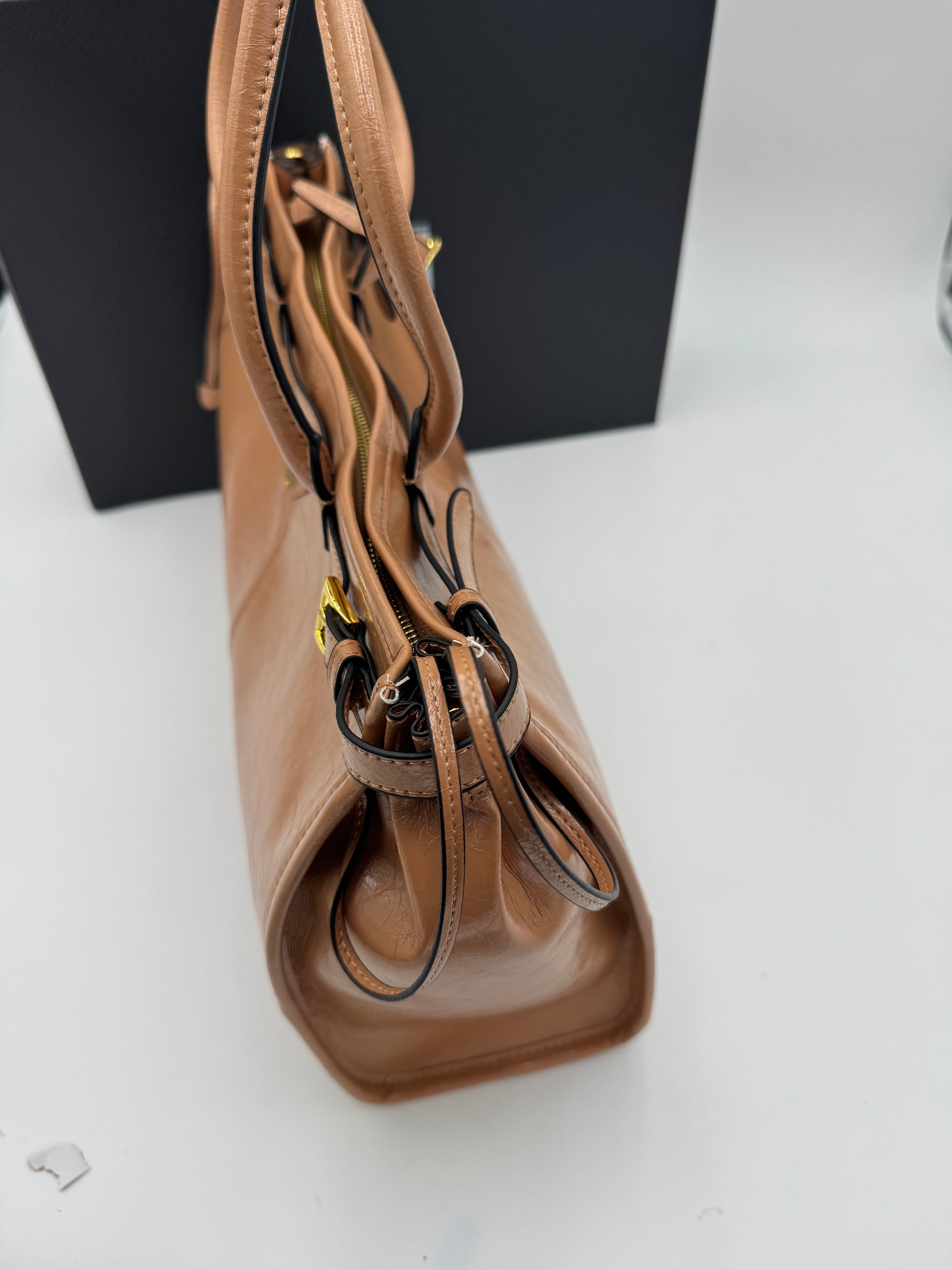Borsa prd 35cm camel