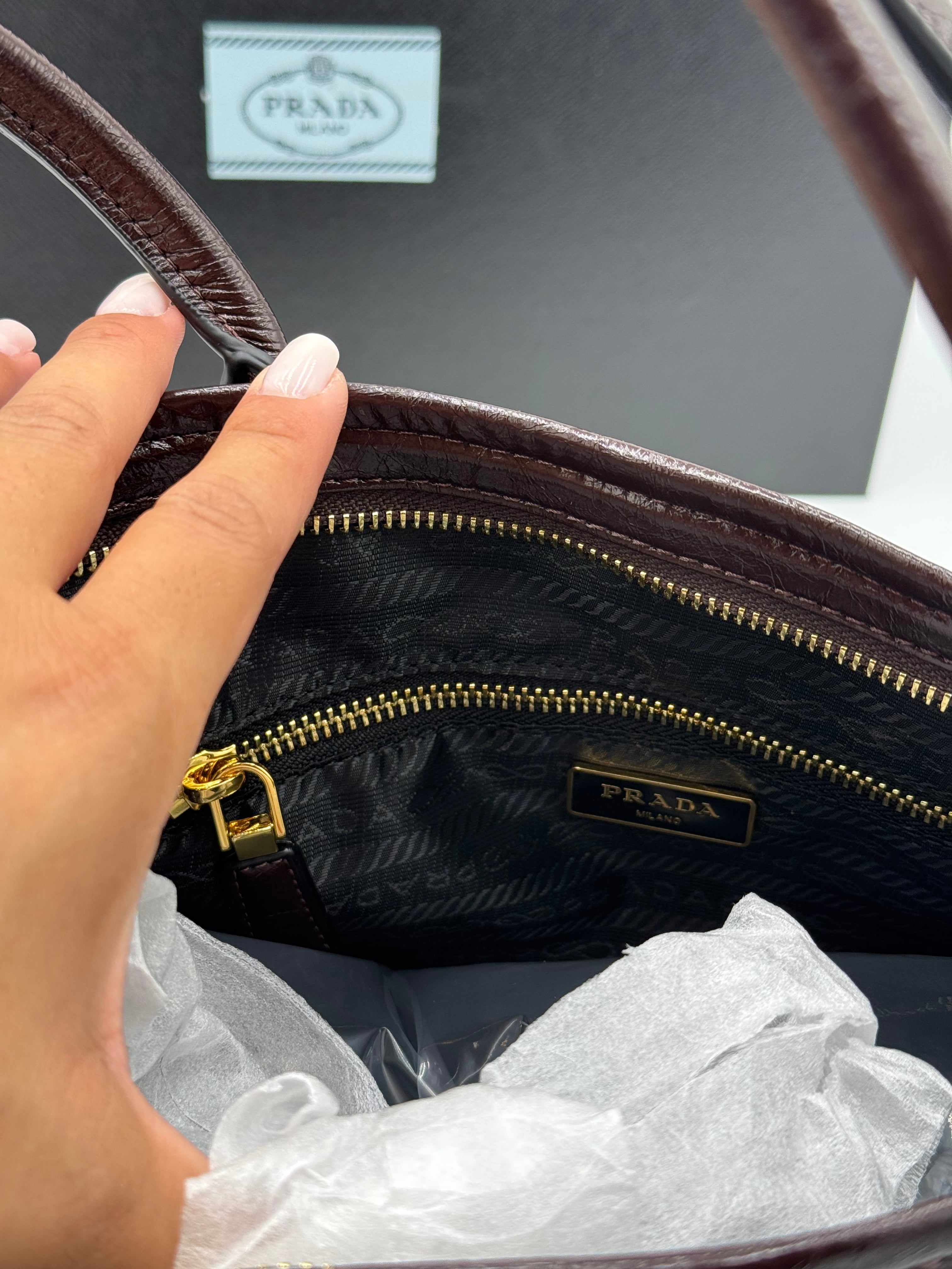 Borsa prd brown 35cm
