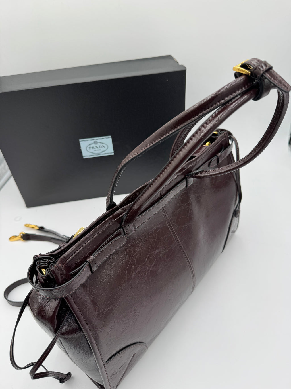 Borsa prd brown 35cm