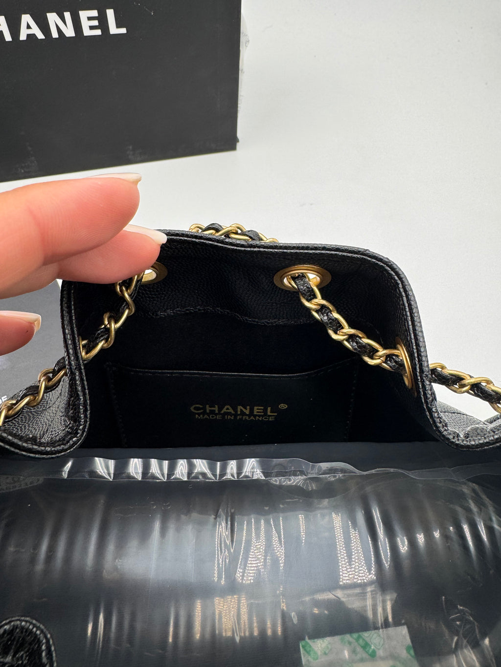 Borsa channy 22cm black