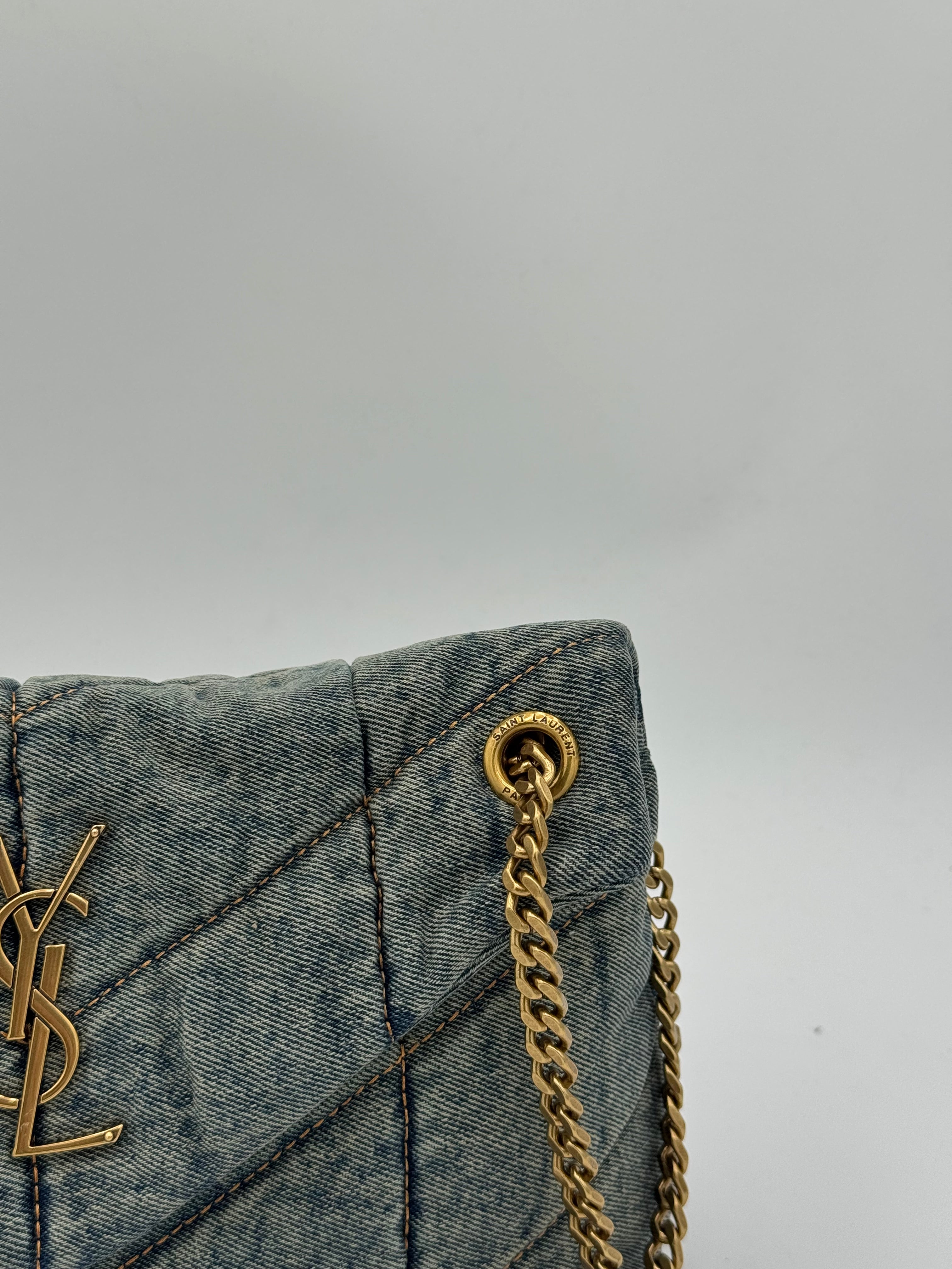 Borsa laury denim 28cm