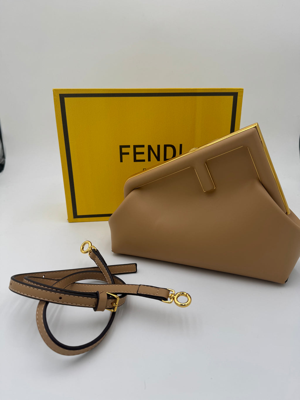 Borsa elegant 23cm beige