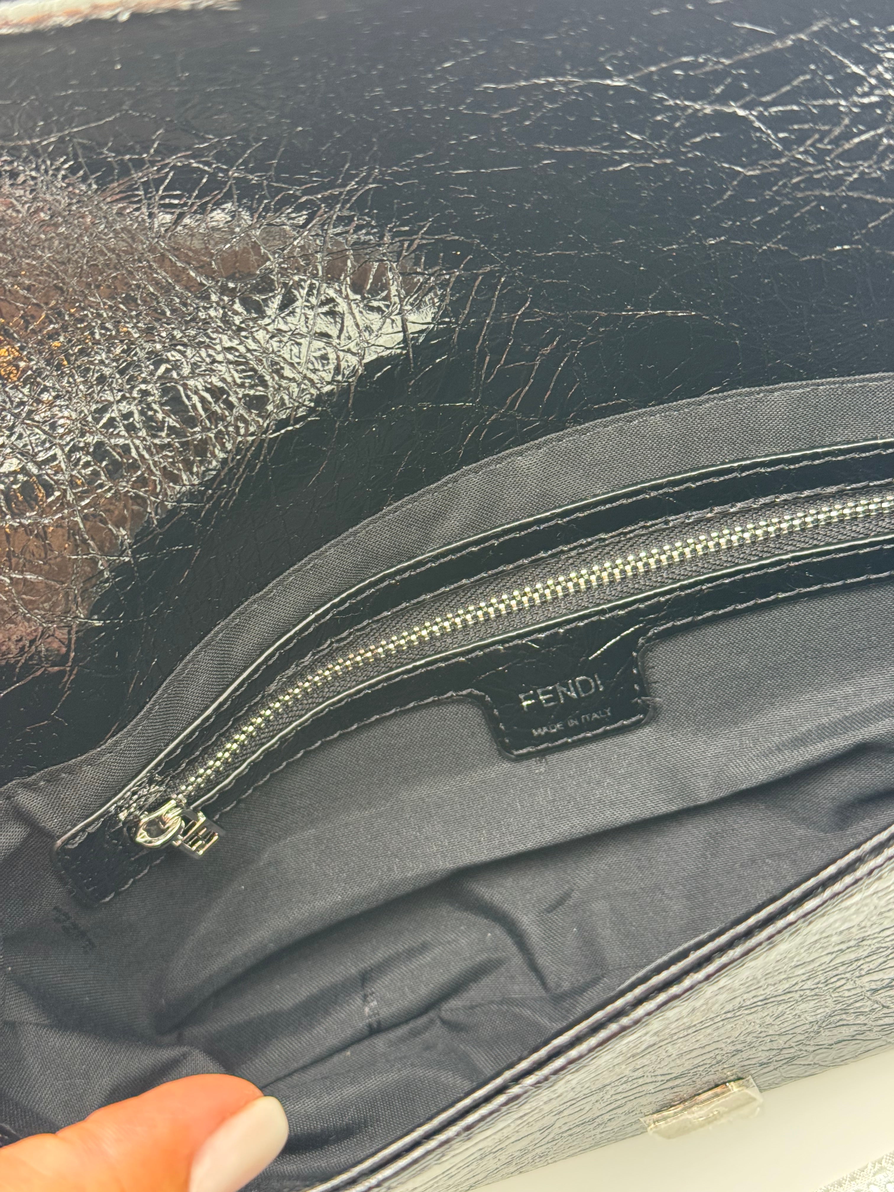 Borsa lucid black 25cm