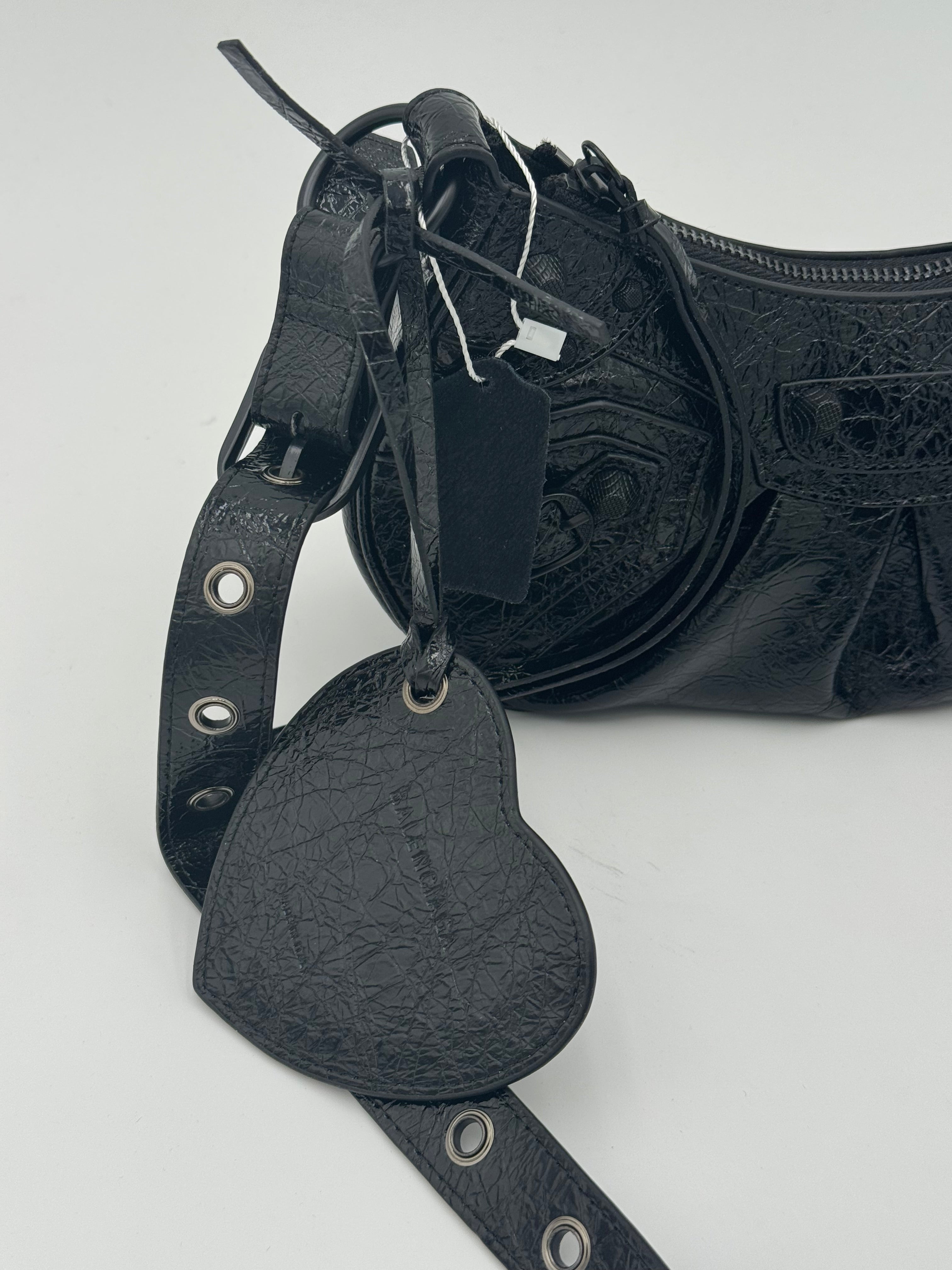 Borsa balen 23cm total black