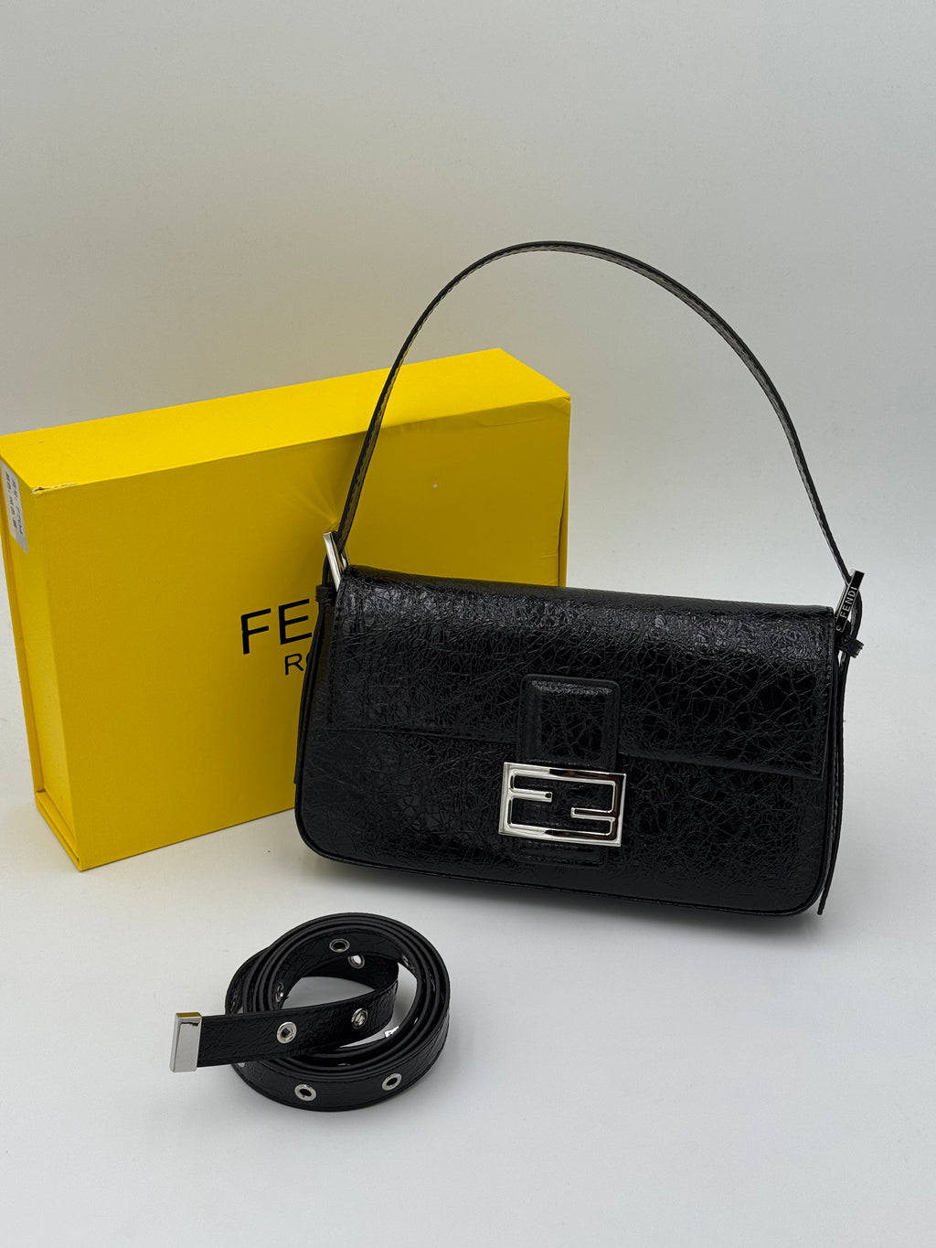 Borsa lucid black 25cm