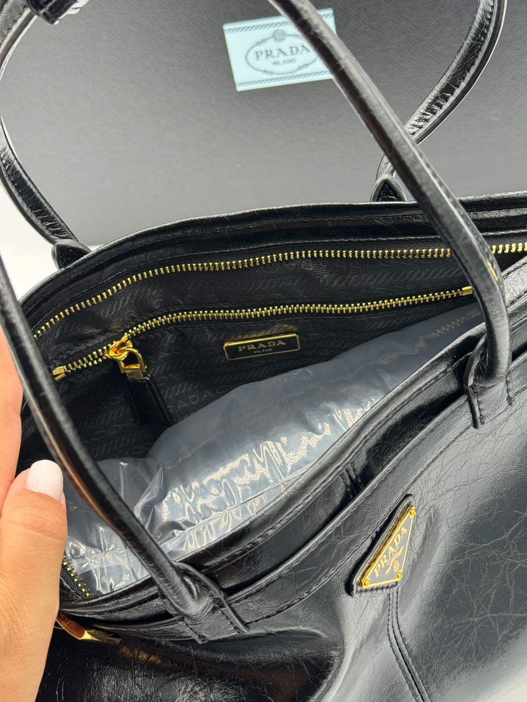Borsa prd black 35cm