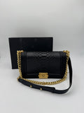Borsa clelia black 25cm