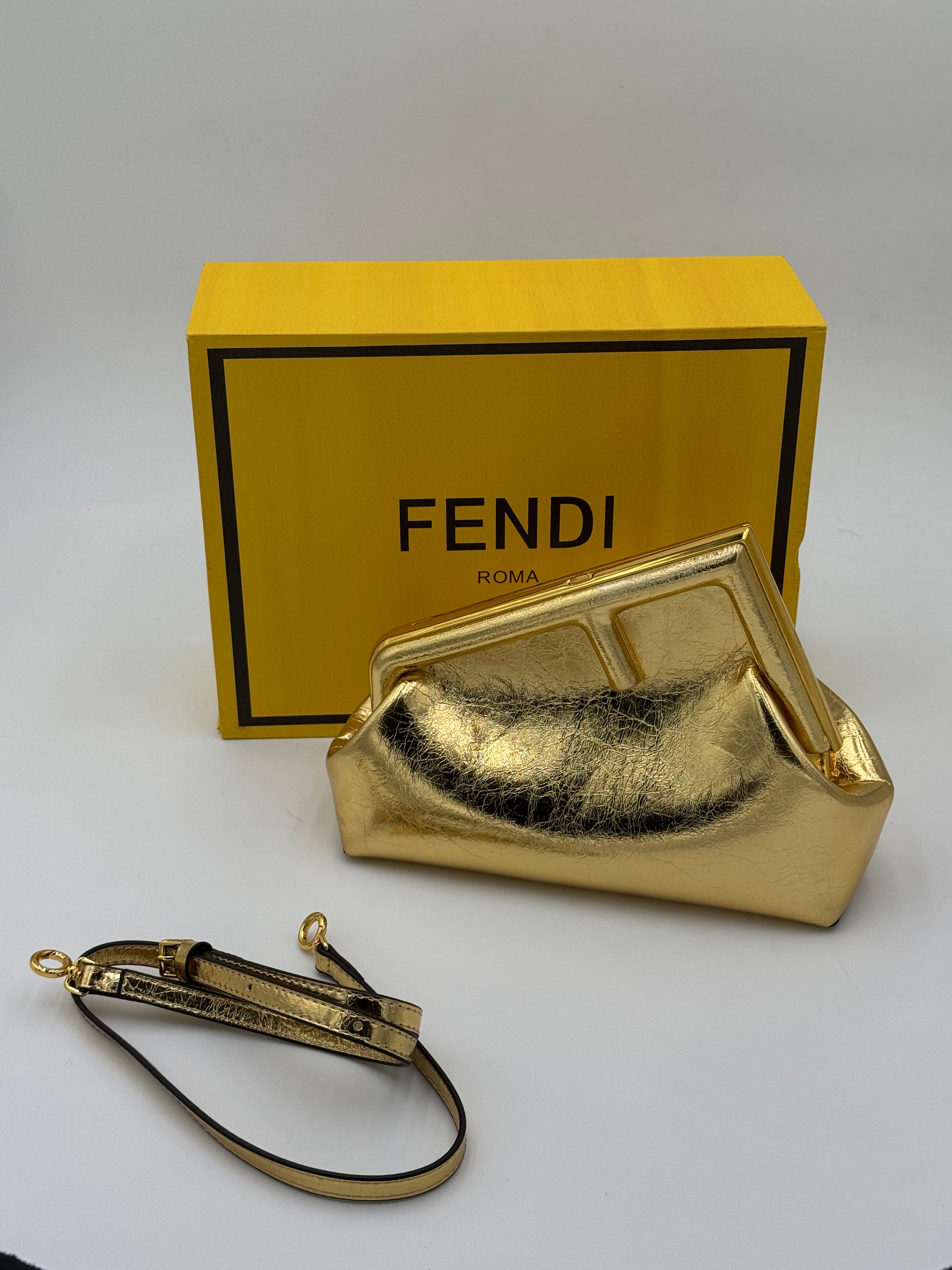Borsa elegant gold 23cm