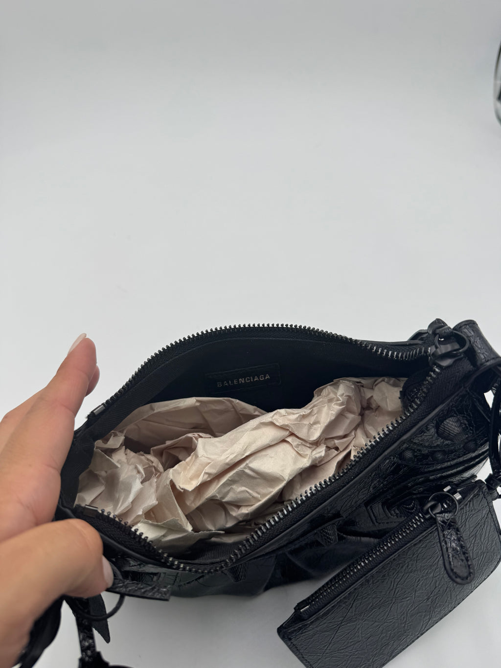 Borsa balen 23cm total black