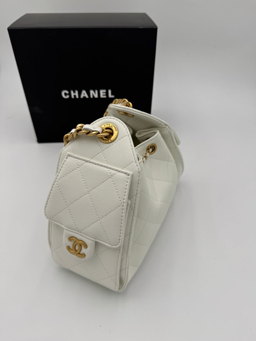 Borsa Chany white 22cm