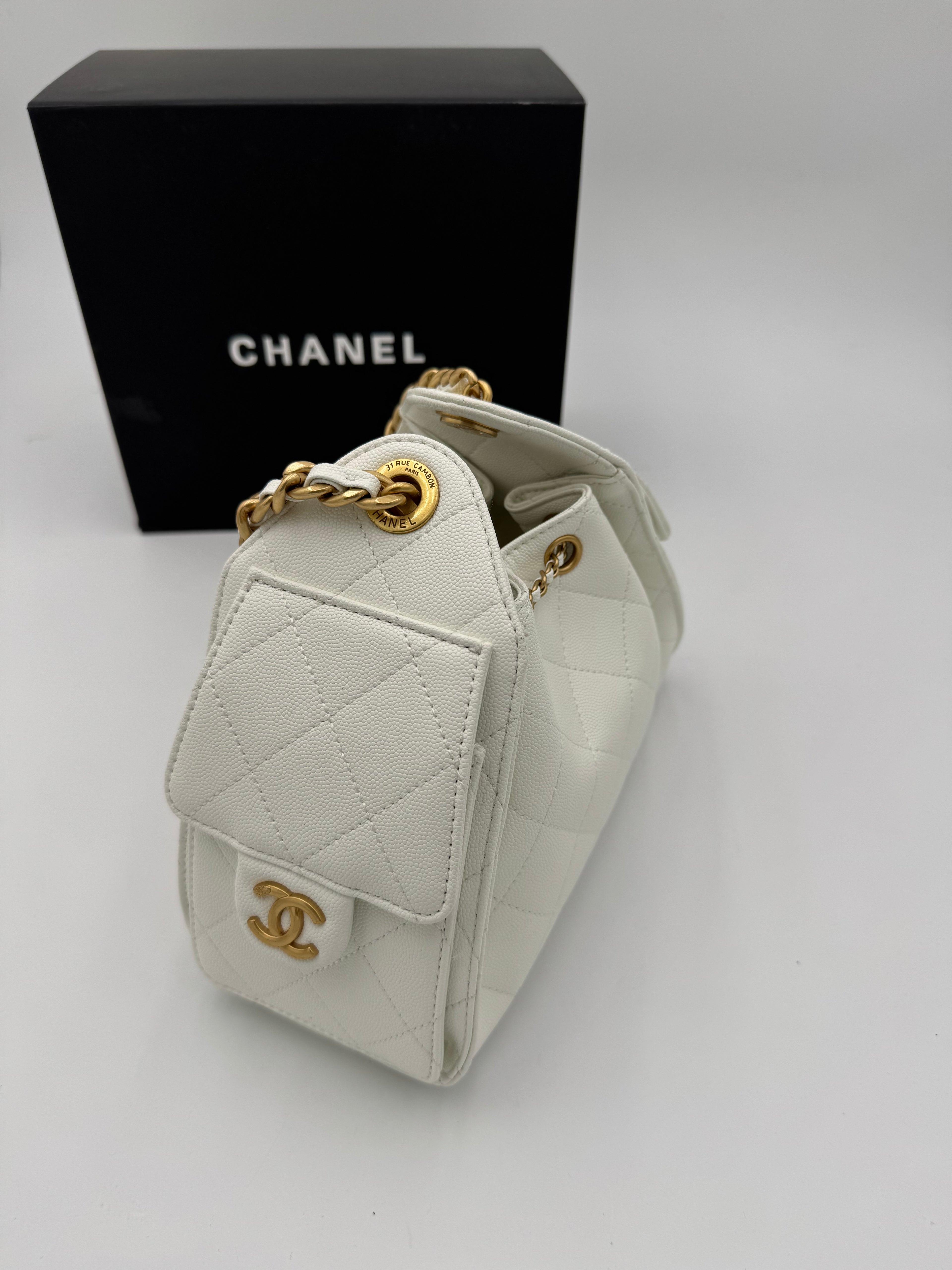 Borsa Chany white 22cm