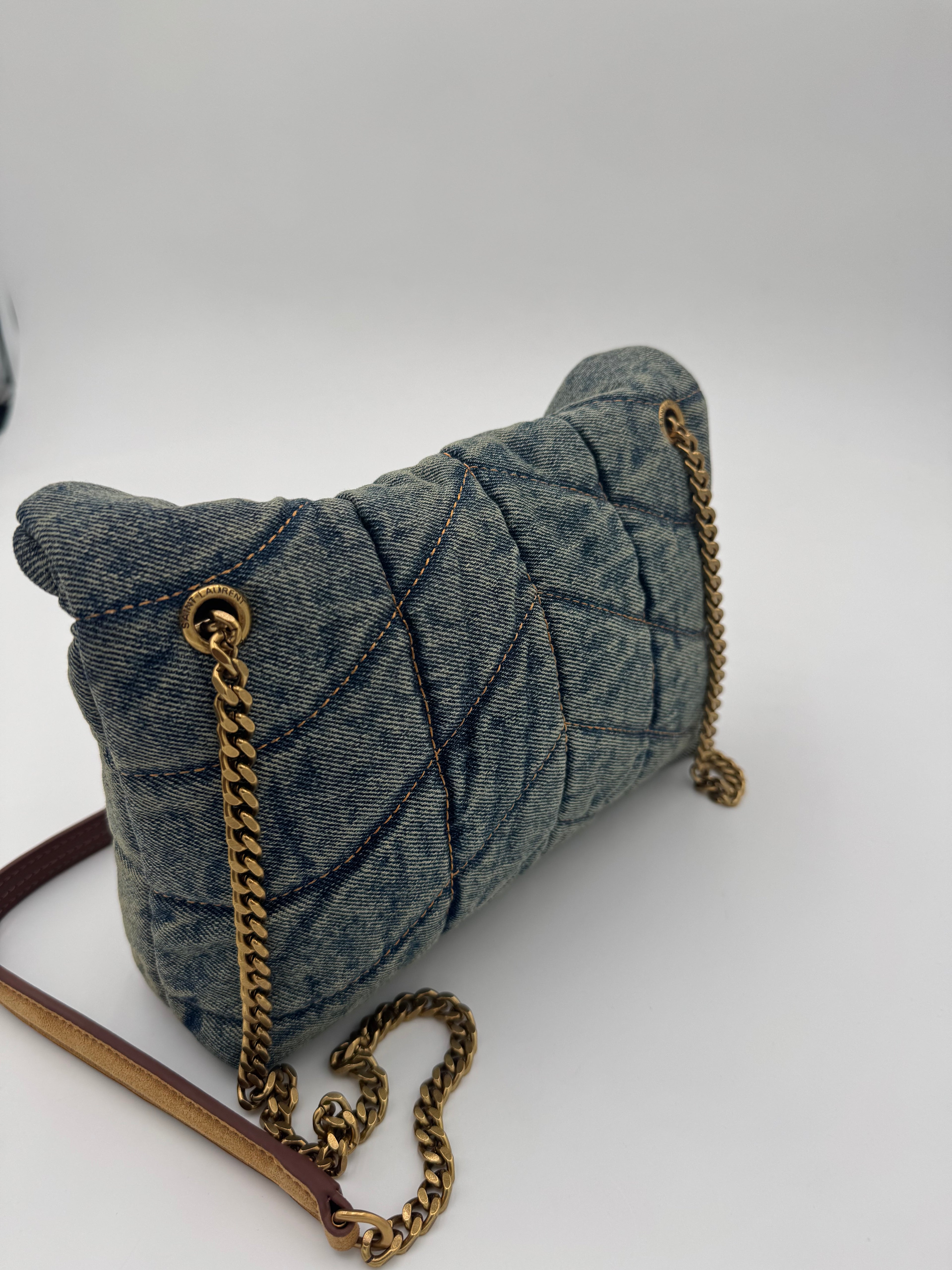 Borsa laury denim 22cm